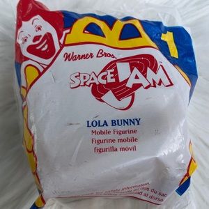Space Jam 1996 Lola Bunny Mcdonalds Toy